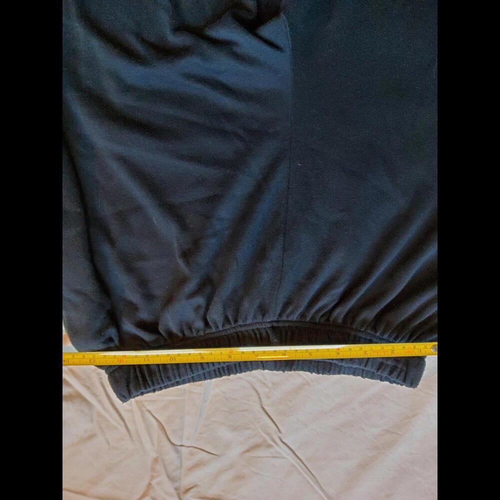 Only Necessities Ladies Black Sweat Pants Size Medium